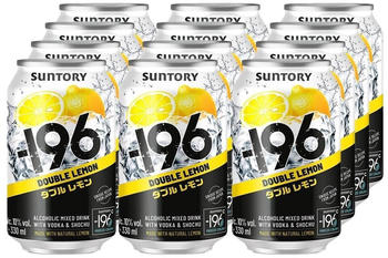 Suntory -196 Double Lemon 12x0,33l 10% Dose
