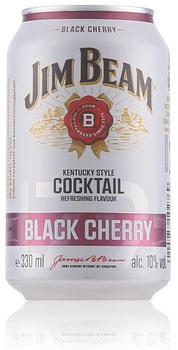 Jim Beam Black Cherry 10% 0,33l Dose