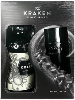The Kraken Black Spiced 47% 1l Set