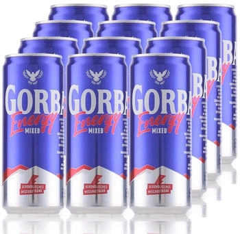 Gorbatschow Wodka Mixed Energy 12x0,33l 10%