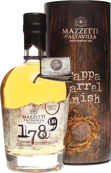 Mazzetti 1789 Grappa Barolo Bourbon Cask Finish 0,5l 43% Mazzetti 1789 Grappa Barolo Bourbon Cask Finish 0,5l 43%