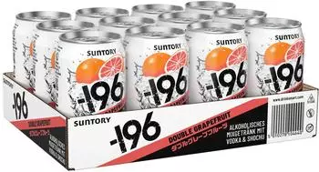 Suntory 196 Double Grapefruit Dose 0,33l 10%