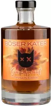 B&ouml;ser Kater Pfirsich Eistee Gin Aperitif 15,2% 0,5l