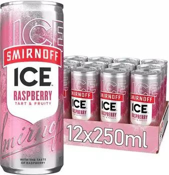 Smirnoff Ice Raspberry (12 x 250ml)