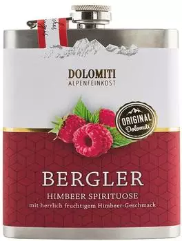 Dolomiti Bergler Himbeer Flachmann 0,2l 38%