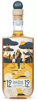 Pastis 12/12 Recette Originale Con&ccedil;ue &agrave; Saint-Tropez 45% Vol. 0,7l