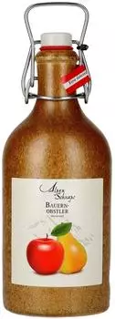 Nannerl Alpenschnaps BAUERN-OBSTLER 38% 0,5l im Tonkrug