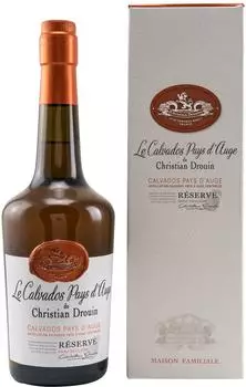 Christian Drouin Christian Drouin Reserve des Fiefs Calvados - 0,7L 40% vol