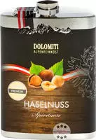 Dolomiti Flachmann Haselnuss Schnaps