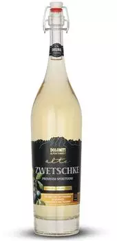 Dolomiti Alte Zwetschke Holzfass Bügelflasche 0,5l 36%