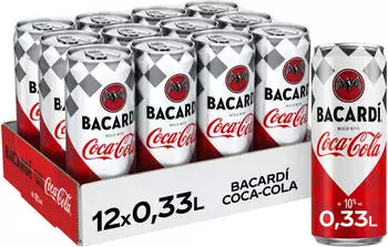 Bacard&iacute; & Cola Dose 0,33l 10%