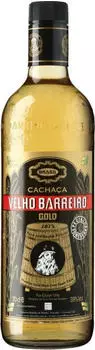 Velho Barreiro Cachaça Gold 0,7l 39%