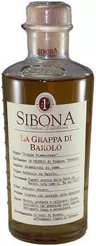 Sibona Grappa di Barolo 40% 0,5l
