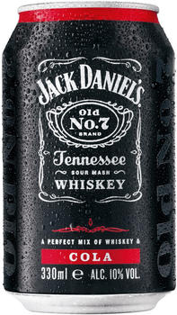 Jack Daniel's & Cola 0,33l 10%