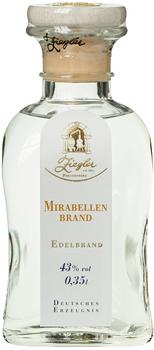 Ziegler Mirabellenbrand 0,35l 43%