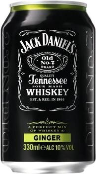 Jack Daniel's & Ginger 0,33l 10%