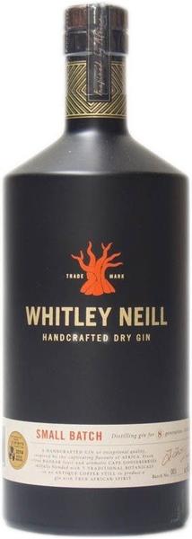 Whitley Neill London Dry Gin 43% 1l