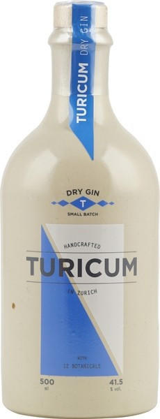 Turicum Dry Gin 41,5% 0,50l