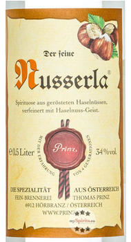Fein-Brennerei Prinz Prinz Nusserla 0,5l 34%