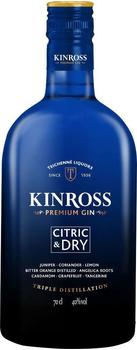 Kinross Gin Citric & Dry 0,7l 40%