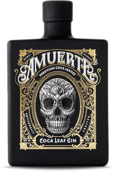 Amuerte Coca Leaf Gin Black Edition 0,7l 43%