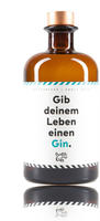 Gib deinem Leben einen Gin - Flaschenpost Gin - Spirituosen aus Deutschland,