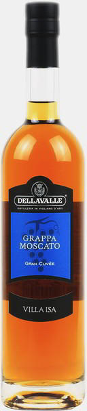 Dellavalle Villa Isa Grappa Moscato Barrique 42% 0,7l