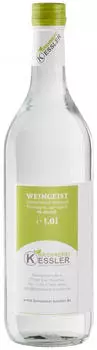 Brennerei Kessler Weingeist Trinkalkohol (Ethanol), Primasprit, unvergällt 96,4% 1l