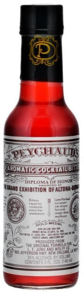 Sazerac Peychauds Aromatic Cocktail Bitters 14.8cl 35%