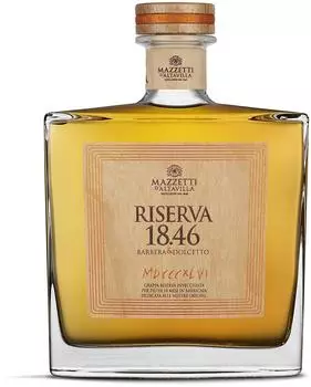 Mazzetti Grappa Riserva 1846 in Holzkassette 0,7l 43%