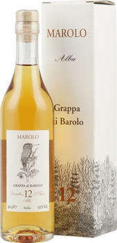Marolo Grappa Barolo 12 Jahre 0,2 Liter 50 % Vol.