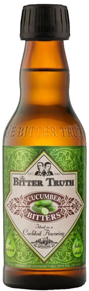 The Bitter Truth Cucumber Bitter 39% 0,2l