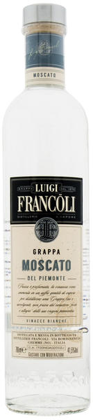 Luigi Francoli Grappa Moscato del Piemonte 41,5% 0,7l