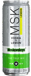 Moskovskaya MSK Vodka & Lemon 0,33l 10%