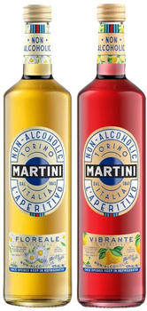 Martini Vibrante/Floreale Aperitivo - alkoholfreier Aperitif 2x0,75l