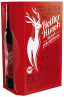 Hei&szlig;er Hirsch Bio Gl&uuml;hwein Rot 6 x 0,75 l, Grundpreis: &euro; 5,76 / l