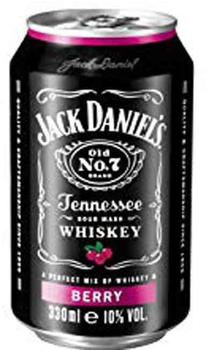 Jack Daniel's & Berry 0,33l 10%