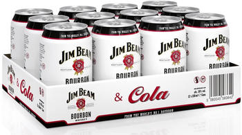 Jim Beam & Cola 12x0,33l 10%