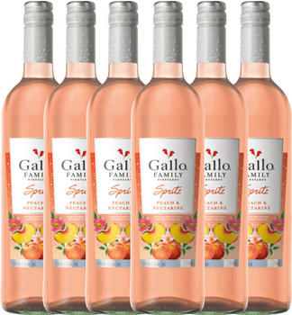 Gallo Family Spritz Peach & Nectarine 5,5% 6x0,75l