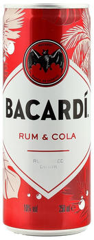 Bacardí & Cola 0,25l 10%