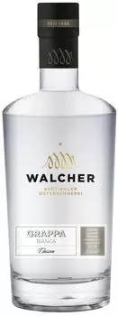 Walcher Grappa Bianca Classica 0,7l 38%