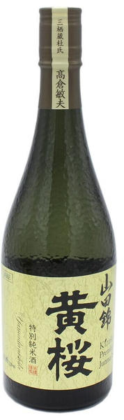 Kizakura Tokubetsu Junmai Yamadanishiki Premium Sake 15% 0,72l