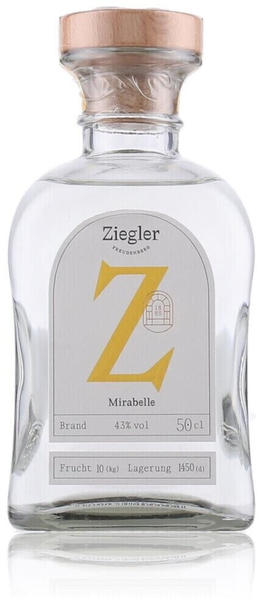 Ziegler Mirabellenbrand 0,5l 43%