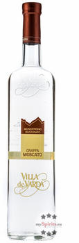 Villa de Varda Grappa Moscato Monovitigno - Grappa aus Moscato-Trauben 40 % 0,7 L Flasche