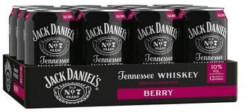 Jack Daniel's & Berry 12x0,33l 10%
