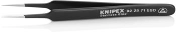 Knipex Präzisions-Pinzette ESD nadelfein gerade 110 mm (92 28 71 ESD)