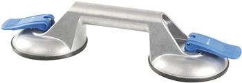 Bohle Veribor Saugheber 60 kg Tragkraft mit 2 Saugköpfen Aluminium (BO 602.421)