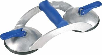 Bohle Saugheber blue line Tragfähigkeit 70kg Kopf-Ø 120mm 2 Köpfe Alu (BO 602.0BL)