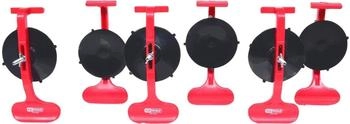 KS Tools Zierleisten-Montagesauger-Satz, 6-teilig, Ø 85mm (140.1020)