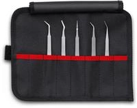 Knipex 92 00 03, KNIPEX SMD Pr&auml;zisionspinzetten-Set 92 00 03 | 5-teilig 